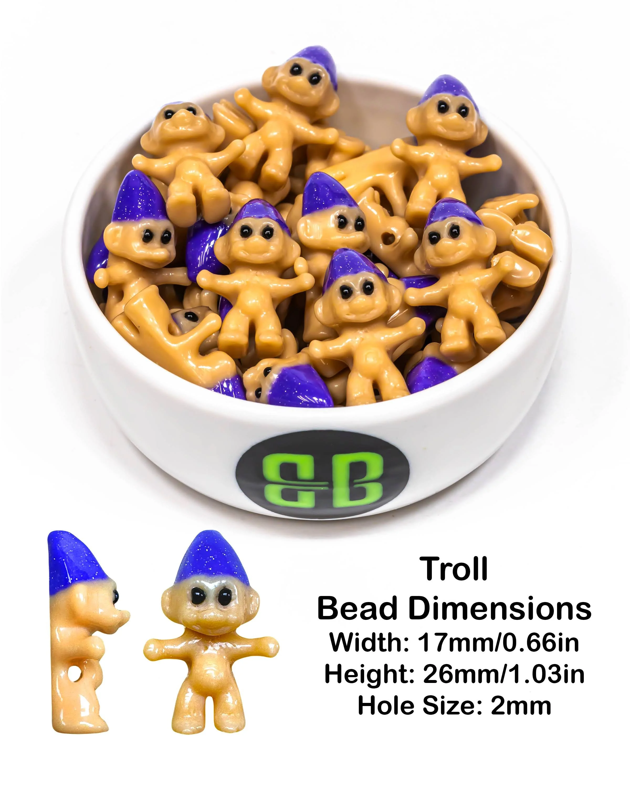 troll beads セット Zingara Official Bead Combo Pack — Bass Head Beads